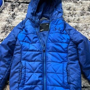 Under Armour Kids Puffer Jacket in Vibrant Blue